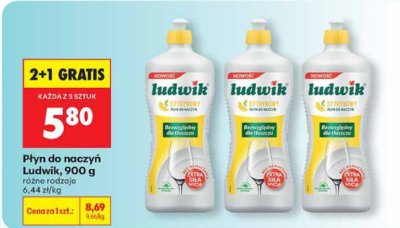 Płyn do naczyń 900 g, różne rodzaje promocja w Biedronka