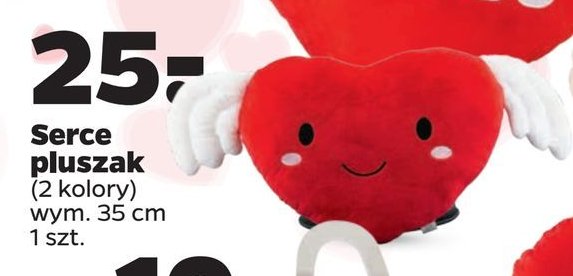 Serce pluszak 35 cm promocja
