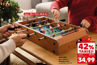 Gra stołowa minipiłkarzyki promocja w Kaufland