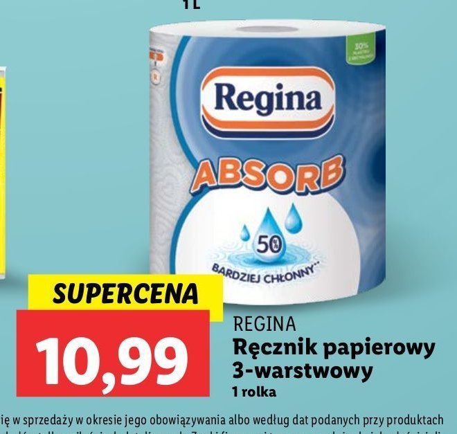 Recznik papierowy Regina absorb promocja