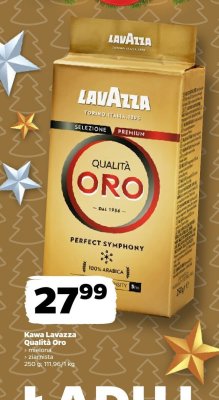 Kawa ziarnista Lavazza Qualità Oro promocja w Netto