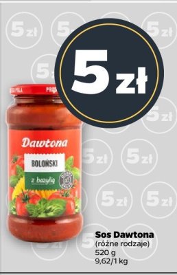 Sos, różne rodzaje promocja w Netto