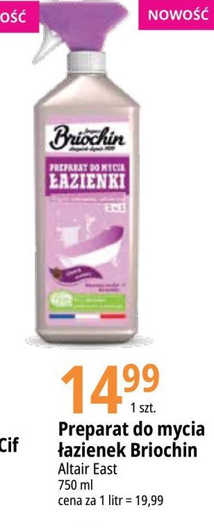 Preparat do mycia 艂azienki promocja w Intermarche