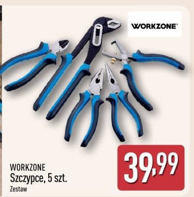 Szczypce WORKZONE 5 szt. promocja w Aldi