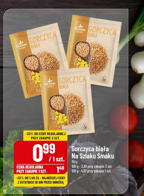 Gorczyca biała Na szlaku smaku promocja