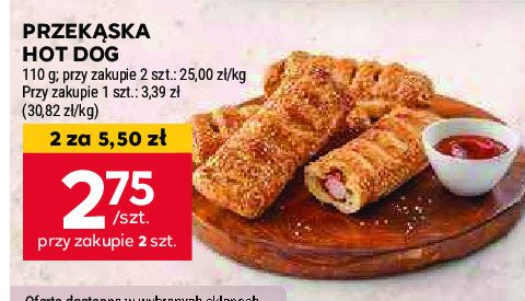 Przekąska hot dog promocja