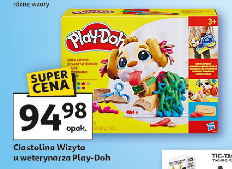 Wizyta u weterynarza Play-doh promocja w Auchan