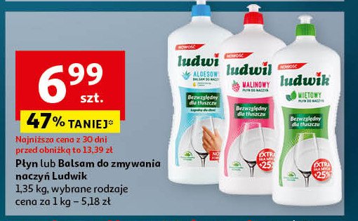 Balsam do naczyń aloesowy Ludwik promocja w Auchan