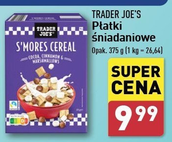 Płatki śniadaniowe s'mores cereal Trader joe's promocja