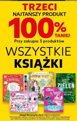 Książki wszystkie rodzaje promocja w Kaufland