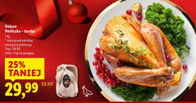 Perliczka, tuszka promocja w Lidl