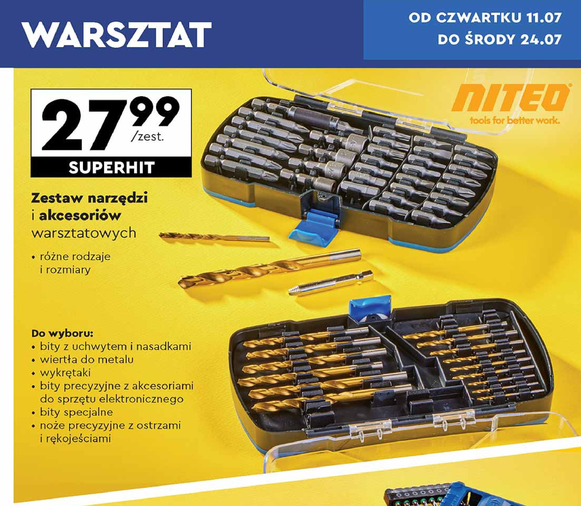 Zestaw bit贸w precyzyjnych z wkr臋takiem promocja