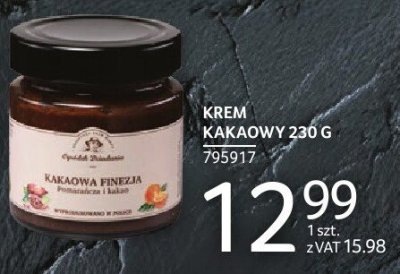 Krem kakaowy Kakaowa Finezja z malinami i kakao 230g promocja w Selgros