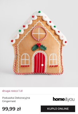 Poduszka Dekoracyjna Gingernest promocja w home&you