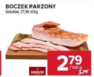 Boczek parzony Sokołów promocja w Stokrotka