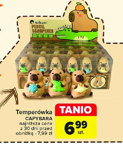 Temperówki capybara Wikam promocja