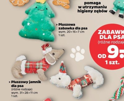 Pluszowa zabawka dla psa wym. 20×16×7 cm promocja w Netto