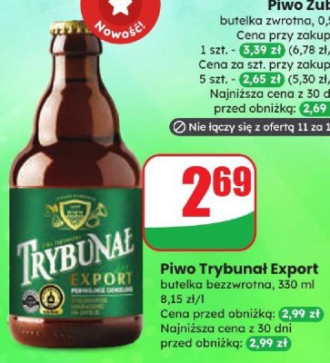 Piwo promocja w Dino