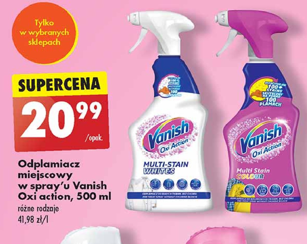 Odplamiacz miejscowy colour promocja