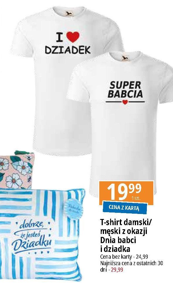 T-shirt na dzień dziadka promocja w Woolworth