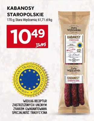 Kabanosy staropolskie Olewnik promocja w Stokrotka