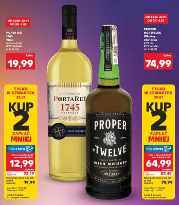 Wino różne rodzaje promocja w Kaufland