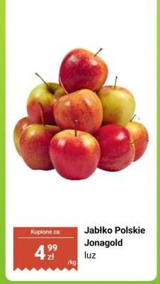 Jabłko polskie Jonagold luz promocja w Biedronka