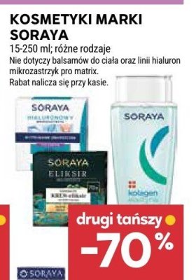 Kosmetyki marki Soraya 15-250 ml różne rodzaje promocja w Stokrotka
