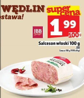 Salceson włoski 100 g promocja w TOPAZ
