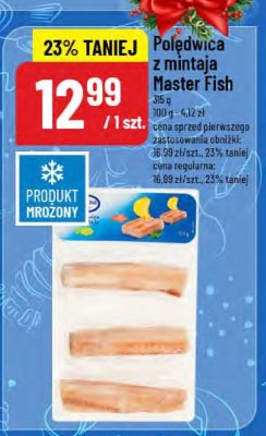 Poledwica z mintaja Master Fish promocja w POLOmarket