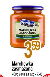 Marchewka zasma偶ana Provitus promocja