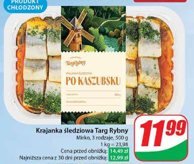 Śledzie po kaszubsku Pomorski targ rybny promocja