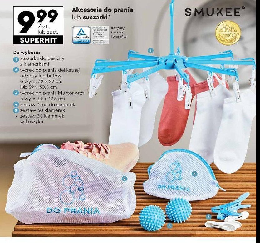 Kule do suszarki Smukee promocja