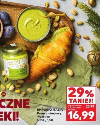 Krem pistacjowy promocja w Kaufland