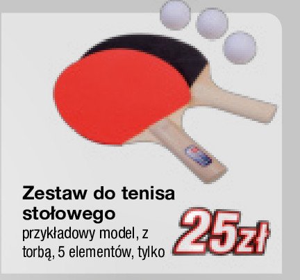 Zestaw do tenisa stołowa promocja