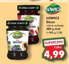 Dżem z owoców leśnych Łowicz promocja w Kaufland
