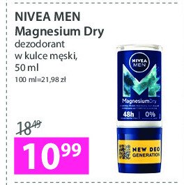 Antyperspirant NIVEA MEN MAGNESIUM promocje
