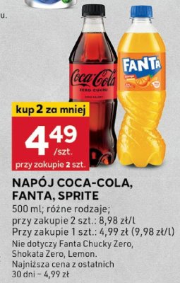 Napój promocja w Stokrotka