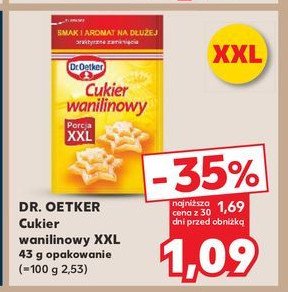 Cukier wanilinowy Dr. oetker promocja