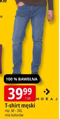 T-shirt męski Moraj promocja w Leclerc