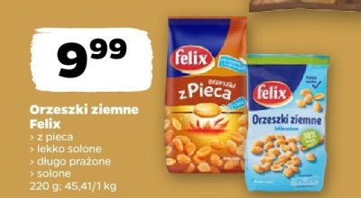 Orzeszki ziemne lekko solone promocja w Netto