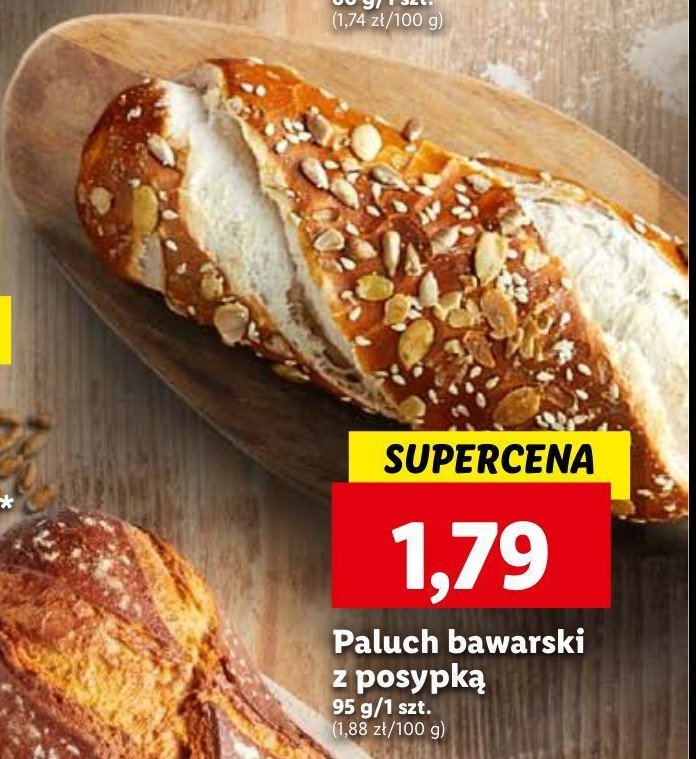 Paluch bawarski z posypką Chrupiące z pieca promocja