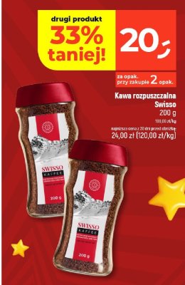 Kawa rozpuszczalna Swisso promocja w Dealz