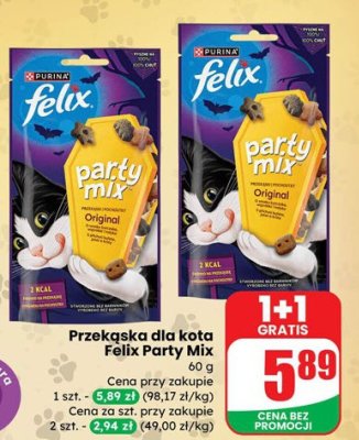 Przekąska dla kota Felix Party Mix Original promocja w Dino