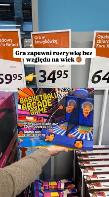 Gra Basketball Arcade Game promocja w Action