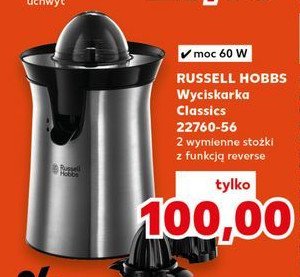 Wyciskarka do cytrusów 22760-56 Russell hobbs promocja w Kaufland