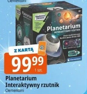 Planetarium Interaktywny rzutnik Clementoni promocja w Leclerc