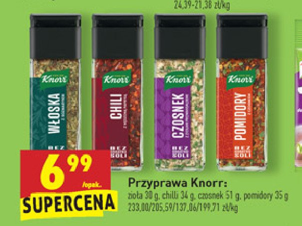 Czosnek z zio艂ami prowansalskimi Knorr promocja