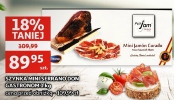 Szynka mini serrano DON GASTRONOM promocja