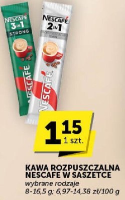 Kawa rozpuszczalna Nescafe w saszetce promocja w ABC